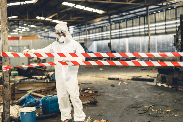 Professional Odor Removal technician working in Deer Park, CA